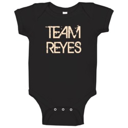 Team Sports Last First Name Reyes Baby One Piece Team Sports Last First Name Reyes Baby One Piece