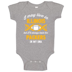 May Live In Illinois But Green Bay Football Is Always In My Dna Footba May Live In Illinois But Green Bay Football Is Always In My Dna Footba