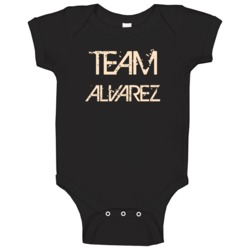 Team Sports Last First Name Alvarez Baby One Piece Team Sports Last First Name Alvarez Baby One Piece