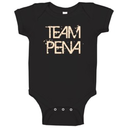 Team Sports Last First Name Pena Baby One Piece Team Sports Last First Name Pena Baby One Piece
