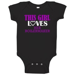 Boilermaker This Girl Loves Her Job Fun Baby One Piece Boilermaker This Girl Loves Her Job Fun Baby One Piece