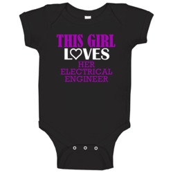Electrical Engineer This Girl Loves Her Job Fun Baby One Piece Electrical Engineer This Girl Loves Her Job Fun Baby One Piece