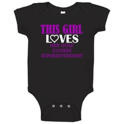 Golf Course Superintendent This Girl Loves Her Job Fun Baby One Piece Golf Course Superintendent This Girl Loves Her Job Fun Baby One Piece