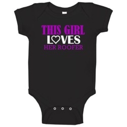 Roofer This Girl Loves Her Job Fun Baby One Piece Roofer This Girl Loves Her Job Fun Baby One Piece