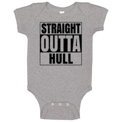 Straight Outta Hull Massachusetts City Grunge Parody Baseball Raglan B Straight Outta Hull Massachusetts City Grunge Parody Baseball Raglan B