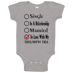 Single Taken In Love With My Triumph Tr6 Car Lover Enthusiast Baseball Single Taken In Love With My Triumph Tr6 Car Lover Enthusiast Baseball