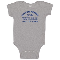 Lifetime Member Of The Whale Hall Of Fame Baby One Piece Lifetime Member Of The Whale Hall Of Fame Baby One Piece