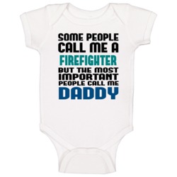 Firefighter Some People Call Me Occupation Baby One Piece Firefighter Some People Call Me Occupation Baby One Piece