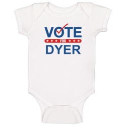 Vote For Election School Work Politics Dyer Baby One Piece Vote For Election School Work Politics Dyer Baby One Piece