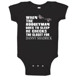 Boogeyman Checks The Closet For Hip Hop Customizable Baby One Piece Boogeyman Checks The Closet For Hip Hop Customizable Baby One Piece