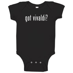 Got Vivaldi Name Got Parody Funny Baby One Piece Got Vivaldi Name Got Parody Funny Baby One Piece