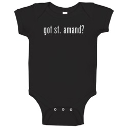 Got St Amand Name Got Parody Funny Baby One Piece Got St Amand Name Got Parody Funny Baby One Piece