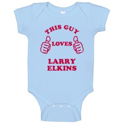 Larry Elkins This Guy Loves Houston Texas Sports Football Baby One Pie Larry Elkins This Guy Loves Houston Texas Sports Football Baby One Pie