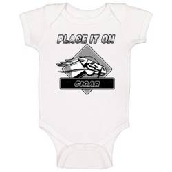 Cigar Place It On The Horse Race Lovers Baby One Piece Cigar Place It On The Horse Race Lovers Baby One Piece