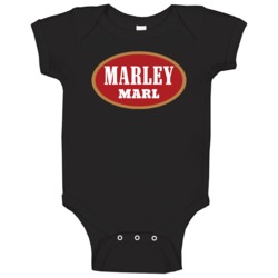 Marley Marl Philly Blunt Cigar Logo Parody Baby One Piece Marley Marl Philly Blunt Cigar Logo Parody Baby One Piece