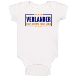 Justin Verlander Make Houston Baseball Great Again Fan Baby One Piece Justin Verlander Make Houston Baseball Great Again Fan Baby One Piece