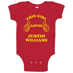 Justin Williams This Girl Loves Houston Basketball Texas Sports Baby O Justin Williams This Girl Loves Houston Basketball Texas Sports Baby O