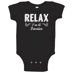 Farrier Relax Fun Baby One Piece Farrier Relax Fun Baby One Piece