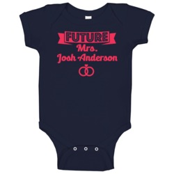 Future Mrs Hockey Athlete Sports Fan Baby One Piece Future Mrs Hockey Athlete Sports Fan Baby One Piece