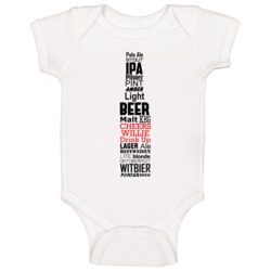 Willie Cheers Drink Up Beer Bottle Fun Baby One Piece Willie Cheers Drink Up Beer Bottle Fun Baby One Piece