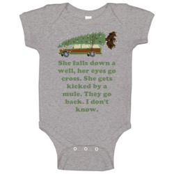 Falls Down A Well National Lampoons Christmas Vacation Wagon Gift Baby Falls Down A Well National Lampoons Christmas Vacation Wagon Gift Baby