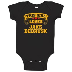 Jake Debrusk This Girl Loves Boston Hockey Sports Athlete Baby One Pie Jake Debrusk This Girl Loves Boston Hockey Sports Athlete Baby One Pie