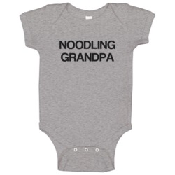 Noodling Grandpa Sports And Activities Baby One Piece Noodling Grandpa Sports And Activities Baby One Piece
