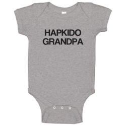 Hapkido Grandpa Sports And Activities Baby One Piece Hapkido Grandpa Sports And Activities Baby One Piece