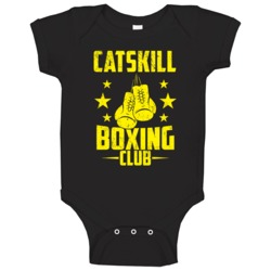 Catskill New York Boxing Club Cool Sports Fitness Baby One Piece Catskill New York Boxing Club Cool Sports Fitness Baby One Piece