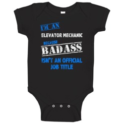 I'm An Elevator Mechanic Badass Official Job Title Funny Occupation Wo I'm An Elevator Mechanic Badass Official Job Title Funny Occupation Wo