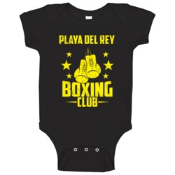 Playa Del Rey California Boxing Club Cool Sports Fitness Baby One Piec Playa Del Rey California Boxing Club Cool Sports Fitness Baby One Piec