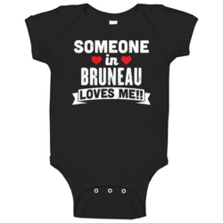 Someone In Bruneau Idaho Loves Me Funny Cool City Baby One Piece Someone In Bruneau Idaho Loves Me Funny Cool City Baby One Piece