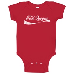 East Quogue New York Cola Parody City Cool Worn Look Baby One Piece East Quogue New York Cola Parody City Cool Worn Look Baby One Piece