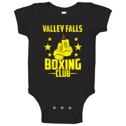 Valley Falls Kansas Boxing Club Cool Sports Fitness Baby One Piece Valley Falls Kansas Boxing Club Cool Sports Fitness Baby One Piece