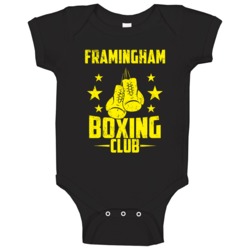Framingham Massachusetts Boxing Club Cool Sports Fitness Baby One Piec Framingham Massachusetts Boxing Club Cool Sports Fitness Baby One Piec