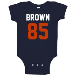 Jersey Back Daniel Brown Chicago Football Team Fan For Navy Baby One P Jersey Back Daniel Brown Chicago Football Team Fan For Navy Baby One P
