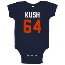 Jersey Back Eric Kush Chicago Football Team Fan For Navy Baby One Piec Jersey Back Eric Kush Chicago Football Team Fan For Navy Baby One Piec