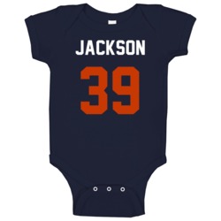 Jersey Back Eddie Jackson Chicago Football Team Fan For Navy Baby One Jersey Back Eddie Jackson Chicago Football Team Fan For Navy Baby One