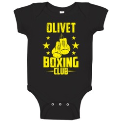 Olivet Michigan Boxing Club Cool Sports Fitness Baby One Piece Olivet Michigan Boxing Club Cool Sports Fitness Baby One Piece