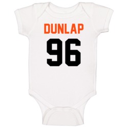 Jersey Back Carlos Dunlap Cincinnati Football Team Fan For White Baby Jersey Back Carlos Dunlap Cincinnati Football Team Fan For White Baby
