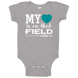 My Heart On That Field Kiko Alonso Miami Football Team Fan Baby One Pi My Heart On That Field Kiko Alonso Miami Football Team Fan Baby One Pi