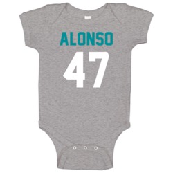 Jersey Back Kiko Alonso Miami Football Team Fan For Orange Baby One Pi Jersey Back Kiko Alonso Miami Football Team Fan For Orange Baby One Pi