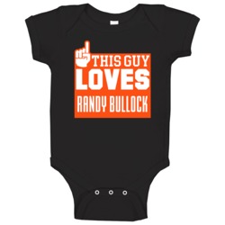 This Guy Loves Randy Bullock Cincinnati Football Team Fan Baby One Pie This Guy Loves Randy Bullock Cincinnati Football Team Fan Baby One Pie