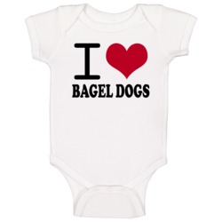 Classic Heart Food Lover Baby One Piece Classic Heart Food Lover Baby One Piece