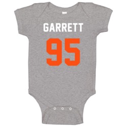 Jersey Back Myles Garrett Cleveland Football Team Fan For Brown Baby O Jersey Back Myles Garrett Cleveland Football Team Fan For Brown Baby O