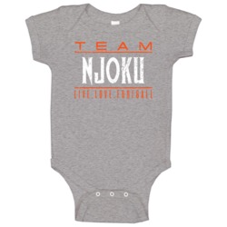 Live Love Football David Njoku Cleveland Football Team Fan Baby One Pi Live Love Football David Njoku Cleveland Football Team Fan Baby One Pi