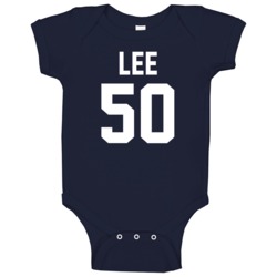 Jersey Back Sean Lee Dallas Football Team Fan For Navy Baby One Piece Jersey Back Sean Lee Dallas Football Team Fan For Navy Baby One Piece