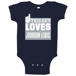 This Guy Loves Jourdan Lewis Dallas Football Team Fan Baby One Piece This Guy Loves Jourdan Lewis Dallas Football Team Fan Baby One Piece