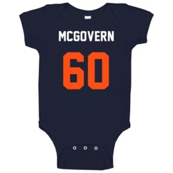 Jersey Back Connor Mcgovern Denver Football Team Fan For Navy Baby One Jersey Back Connor Mcgovern Denver Football Team Fan For Navy Baby One