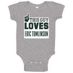 Eric Tomlinson This Guy Loves New York J Football Sports Athlete Baby Eric Tomlinson This Guy Loves New York J Football Sports Athlete Baby